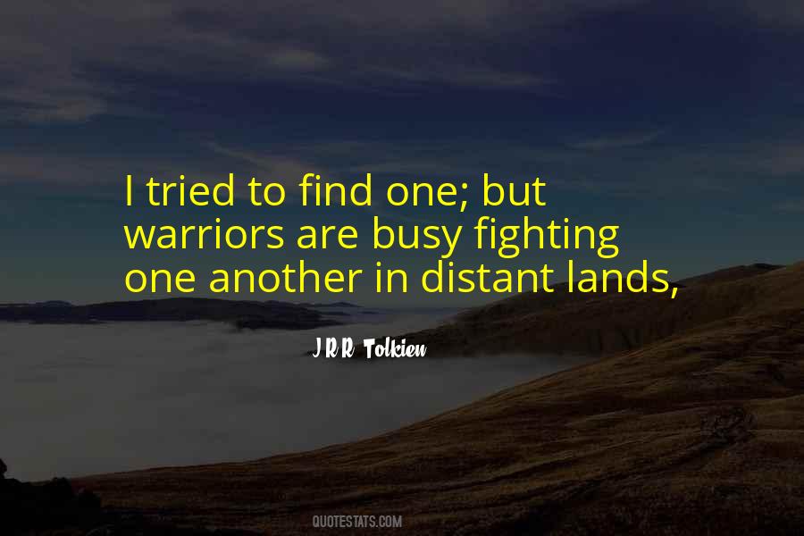Quotes About Distant Lands #509933