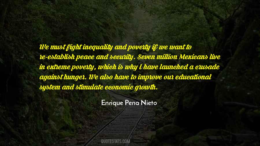 Quotes About Poverty And Hunger #1035298