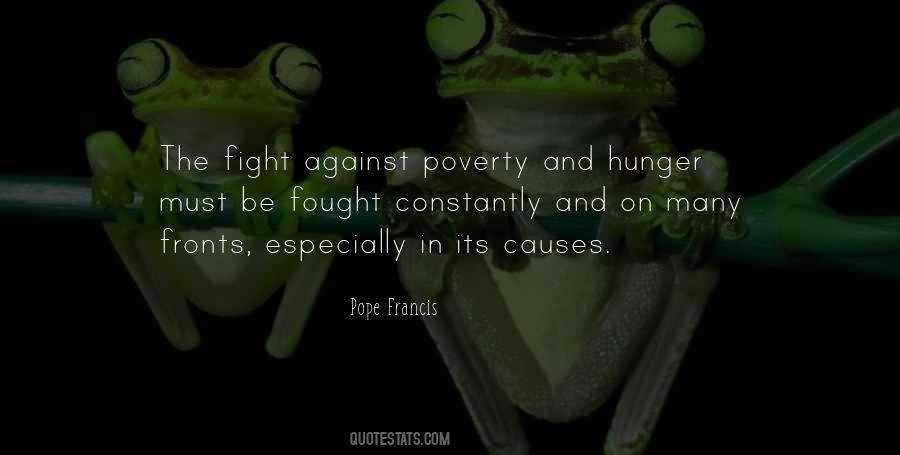 Quotes About Poverty And Hunger #116865