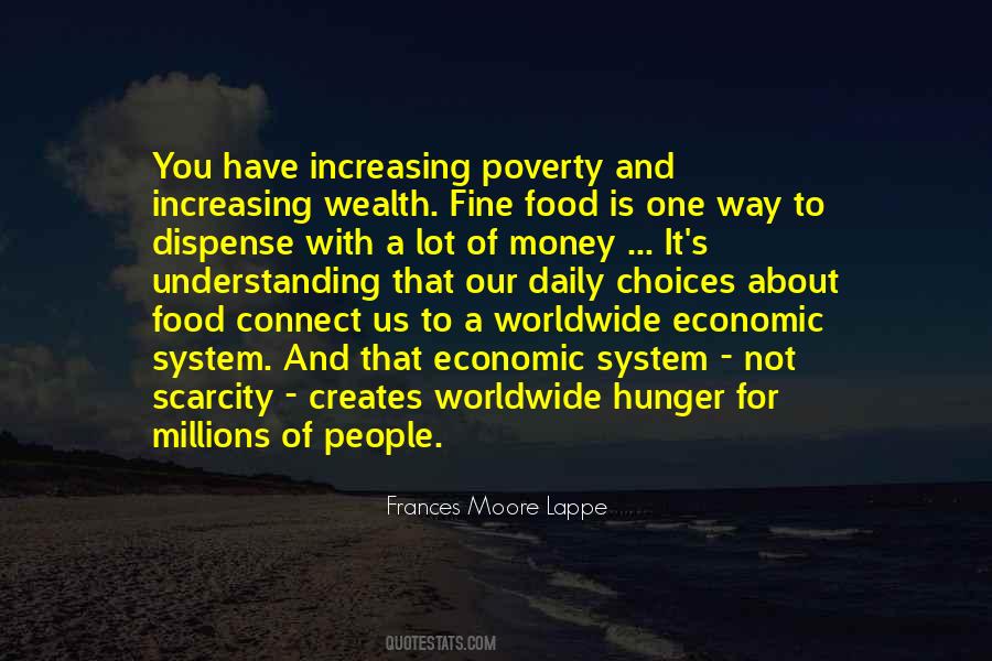 Quotes About Poverty And Hunger #1277482