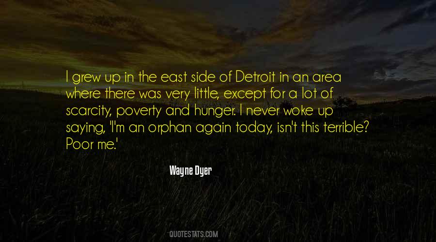 Quotes About Poverty And Hunger #1456752