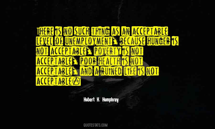 Quotes About Poverty And Hunger #1532868