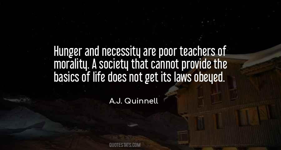 Quotes About Poverty And Hunger #1655181