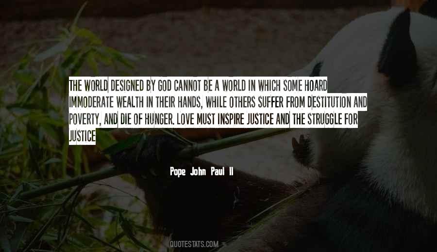 Quotes About Poverty And Hunger #1767331