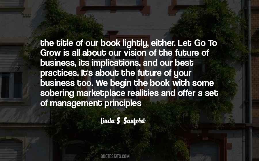 Quotes About Principles Of Management #1200207