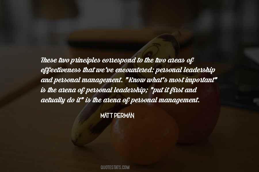 Quotes About Principles Of Management #1754769