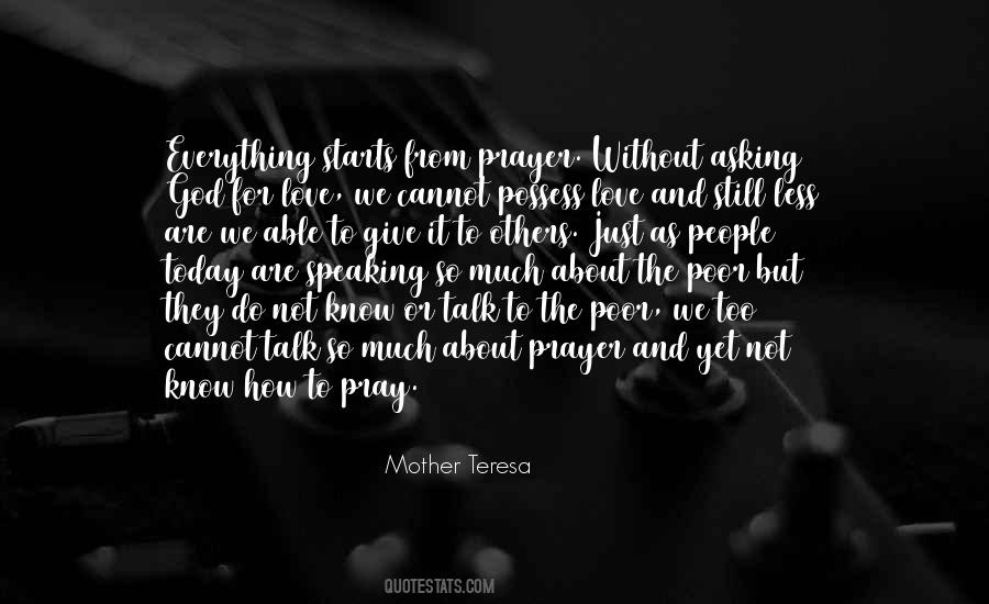 Quotes About Prayer And Love #321310