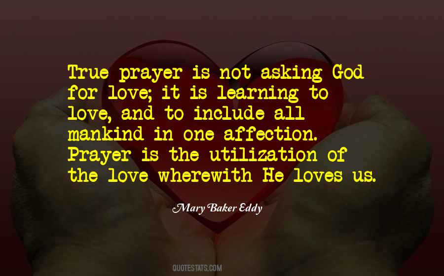 Quotes About Prayer And Love #326967