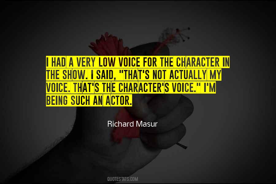 Voice Actor Quotes #1653798