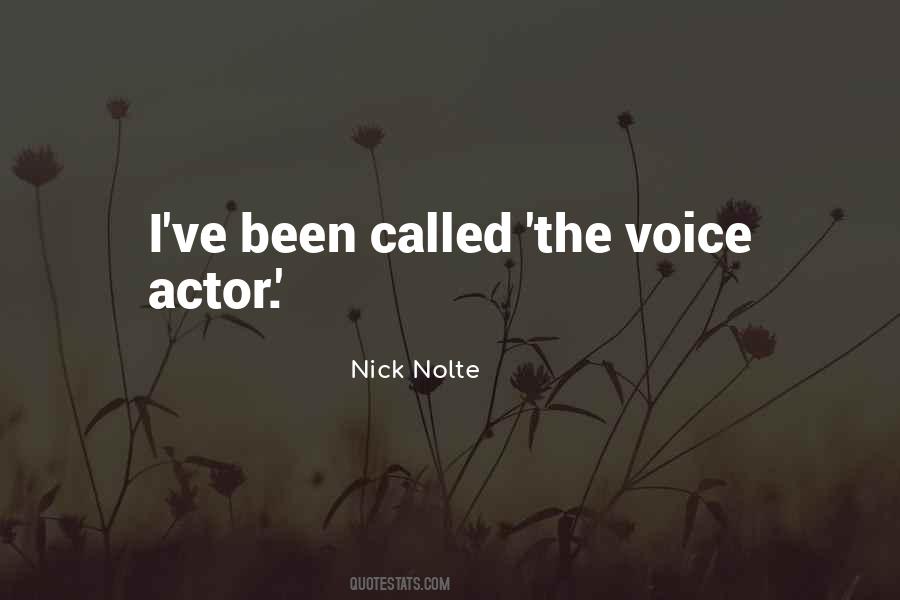 Voice Actor Quotes #1705219