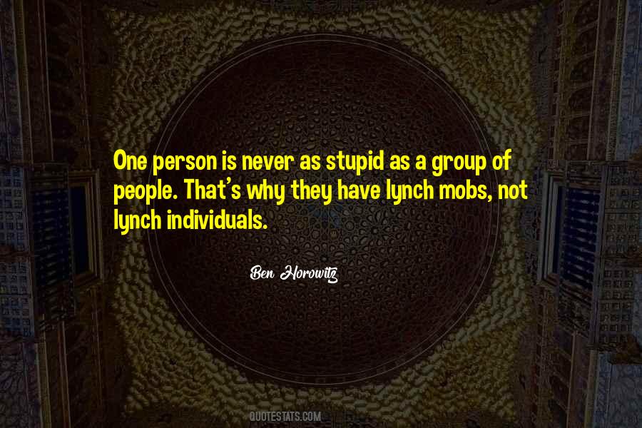 A Group Of People Quotes #1327349