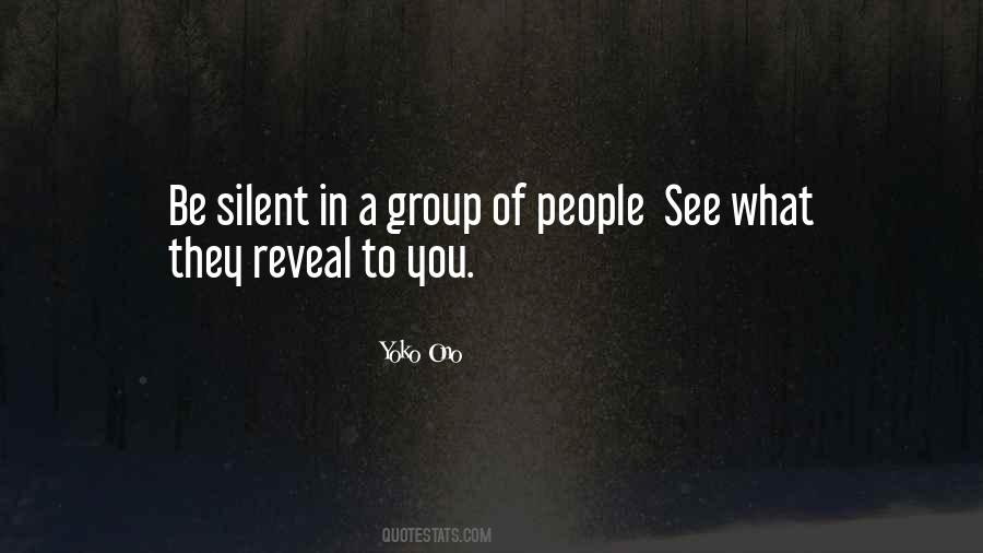 A Group Of People Quotes #1464970