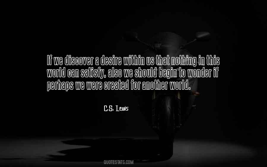 Quotes About Another World #1250998