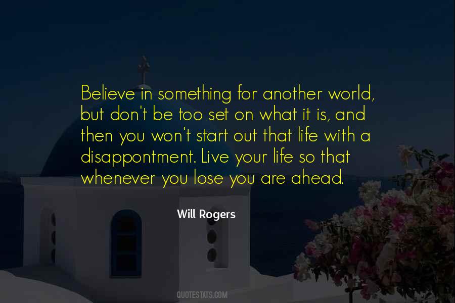 Quotes About Another World #1410447
