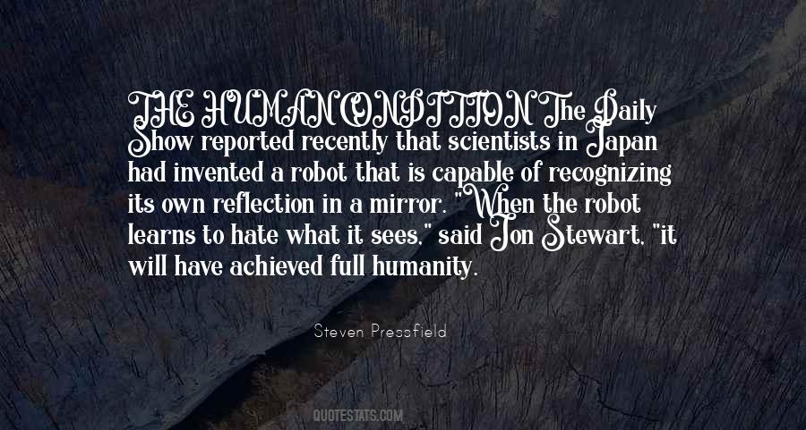 Quotes About Reflection In A Mirror #1535918