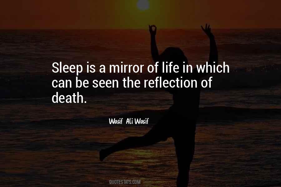 Quotes About Reflection In A Mirror #260292