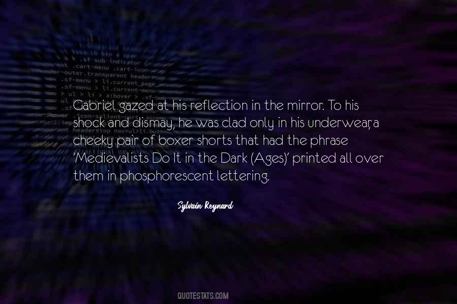 Quotes About Reflection In A Mirror #857810