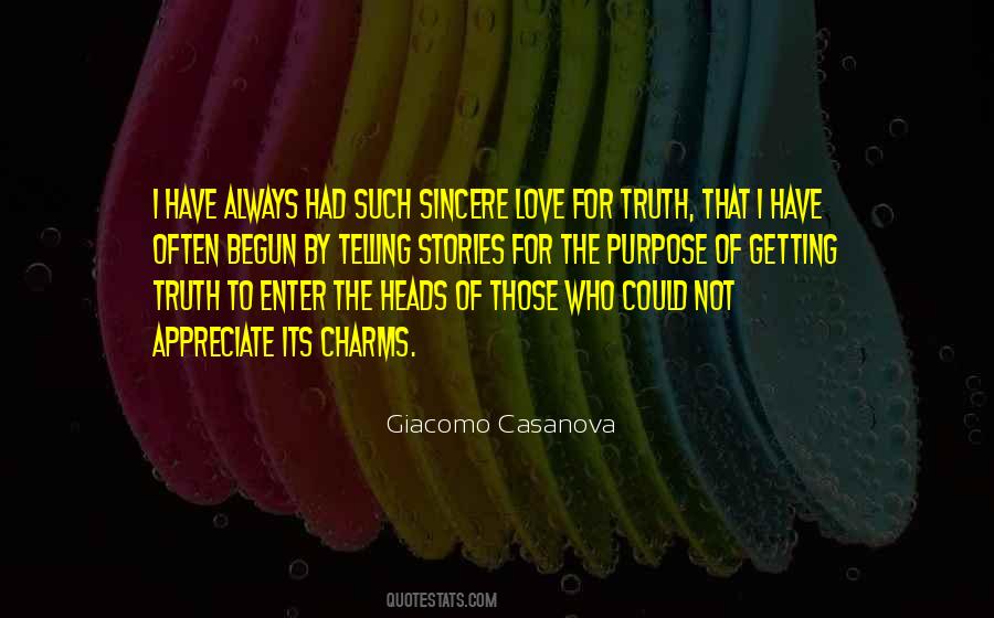 Quotes About Telling The Truth To Someone You Love #242055
