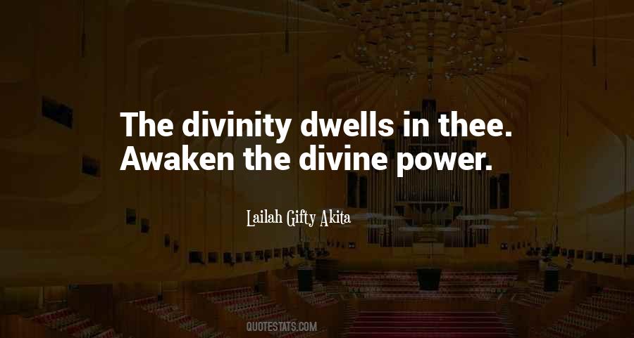 Inner Divinity Quotes #1682840