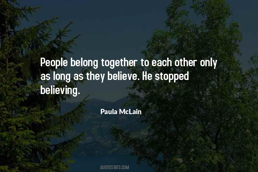Believing Believe Quotes #119100