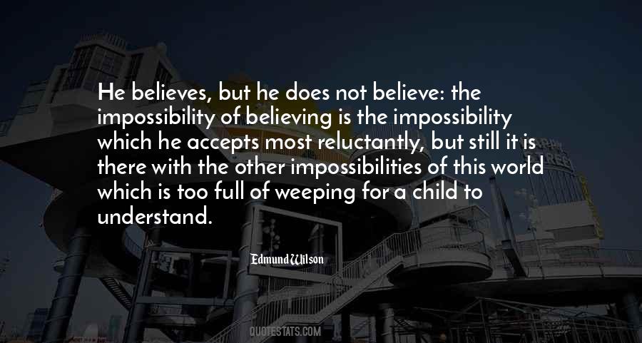 Believing Believe Quotes #137688