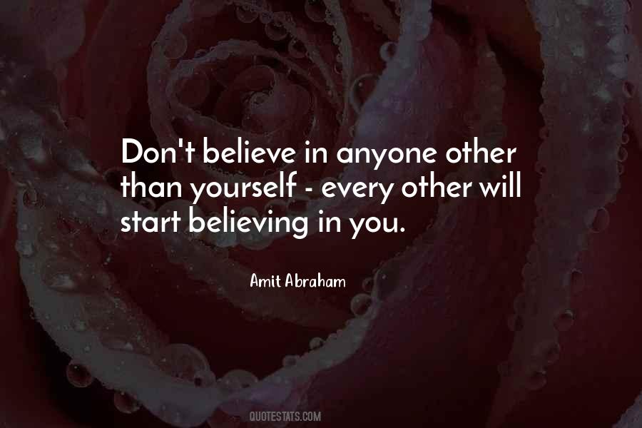 Believing Believe Quotes #143374