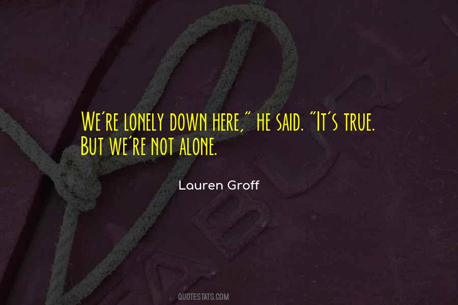 Alone Lonely Quotes #255445