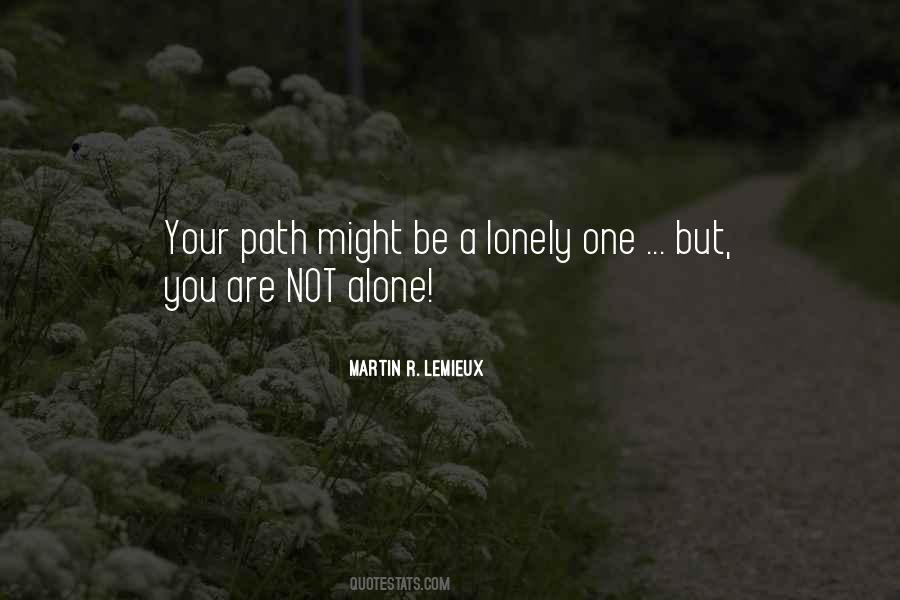 Alone Lonely Quotes #64284