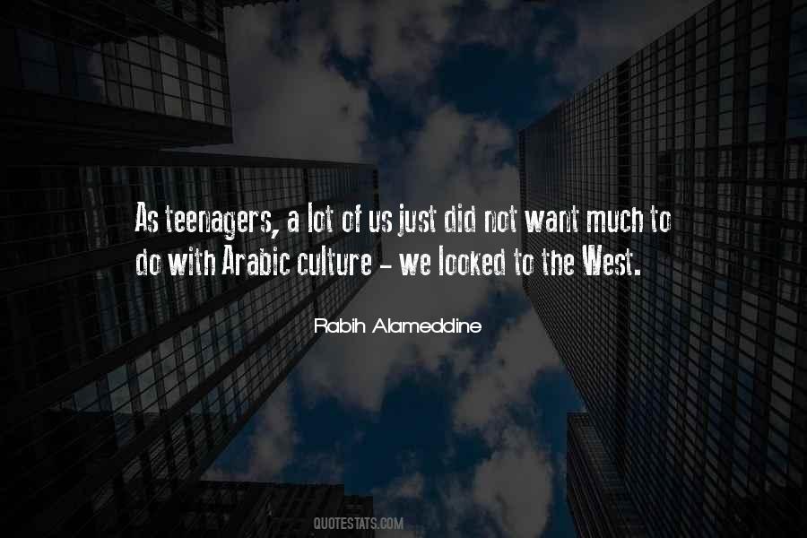 Quotes About Arabic Culture #912855