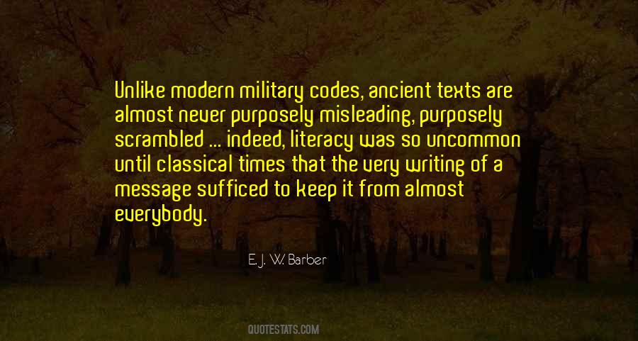 Quotes About Codes #156308