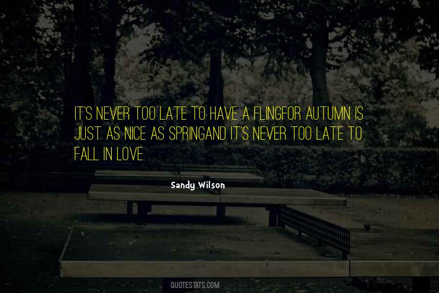 Autumn And Fall Quotes #1423442