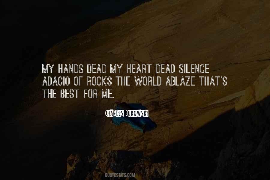 Quotes About Dead Silence #784450