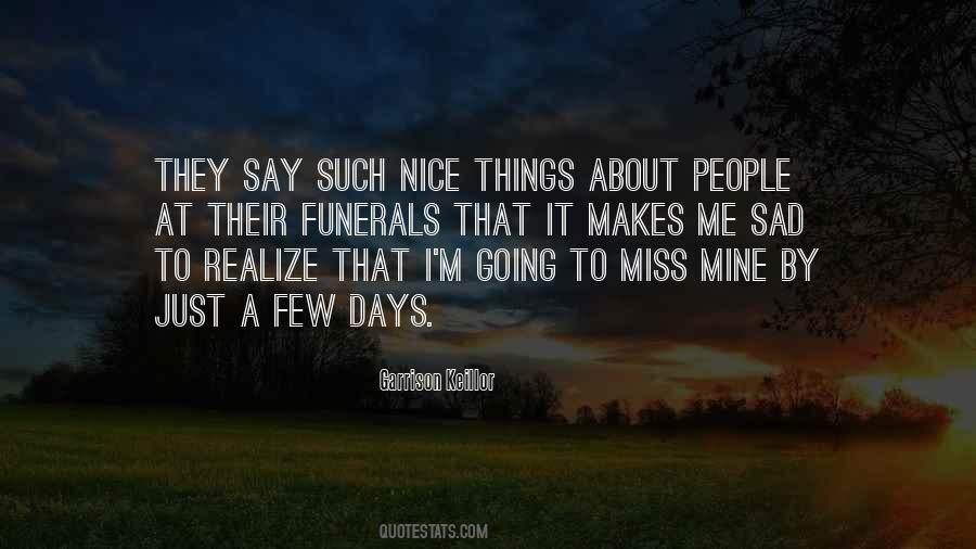 Quotes About Nice Days #1042498
