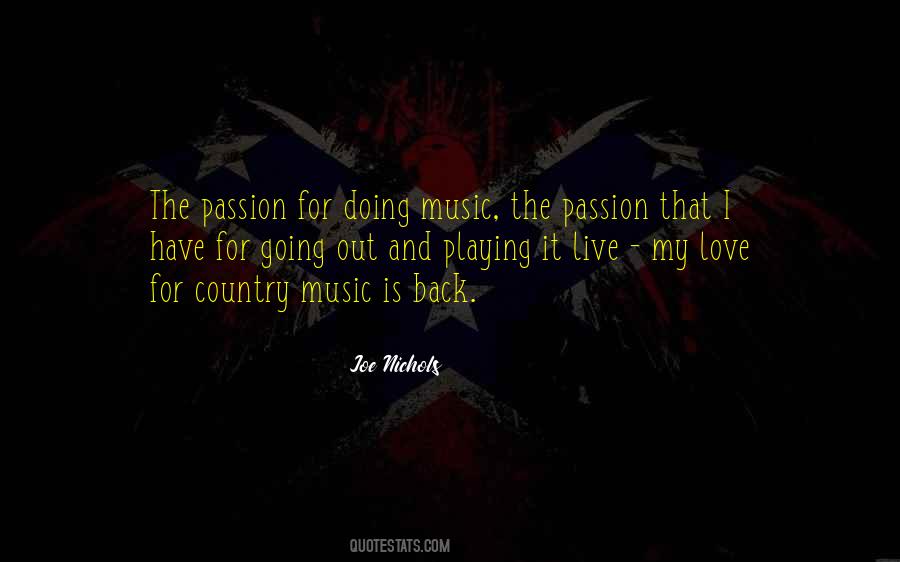 Music Passion Quotes #791767