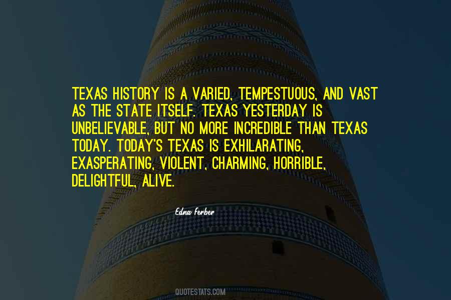 Texas Is Quotes #141287