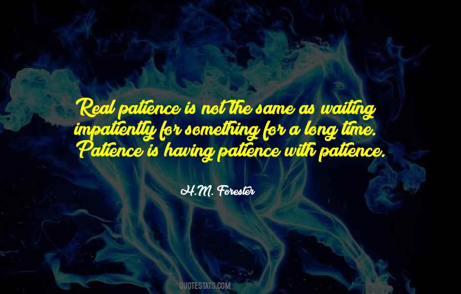 Quotes About Having Patience #1707129