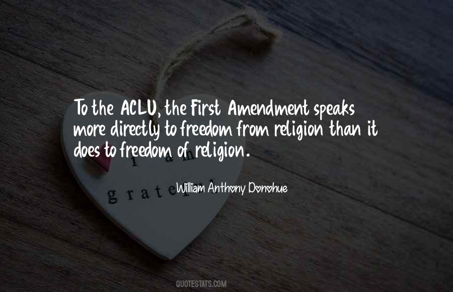 Quotes About The Aclu #298807