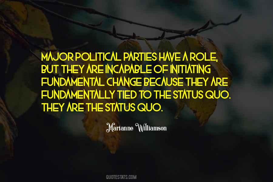 Quotes About Political Change #293447