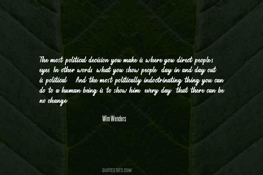 Quotes About Political Change #336374