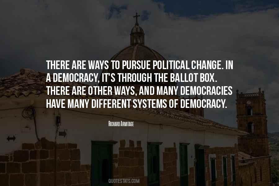 Quotes About Political Change #470034