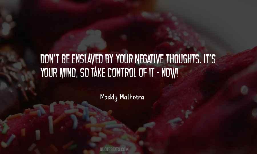 Quotes About Negative Mindset #1274447