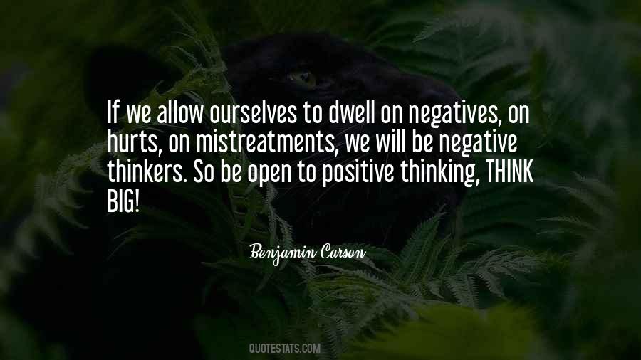 Quotes About Negative Thinkers #1098417