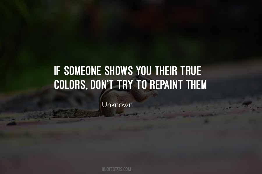 Quotes About True Colors #1811767