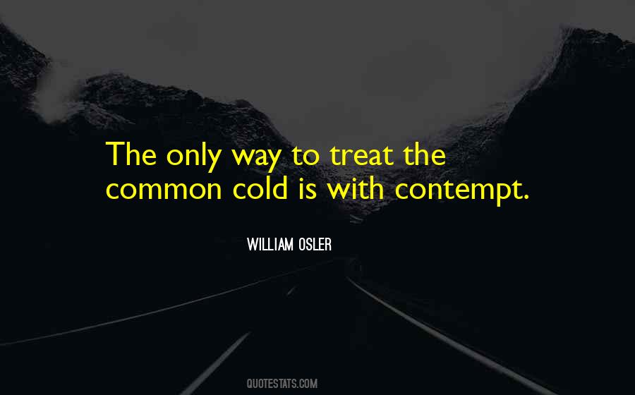 Quotes About Common Cold #98785