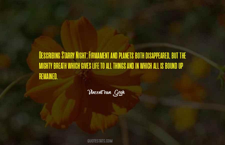 Starry Starry Night Quotes #1583900