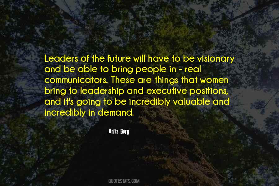 Quotes About Executive Leadership #591780