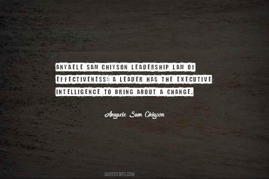 Quotes About Executive Leadership #693517