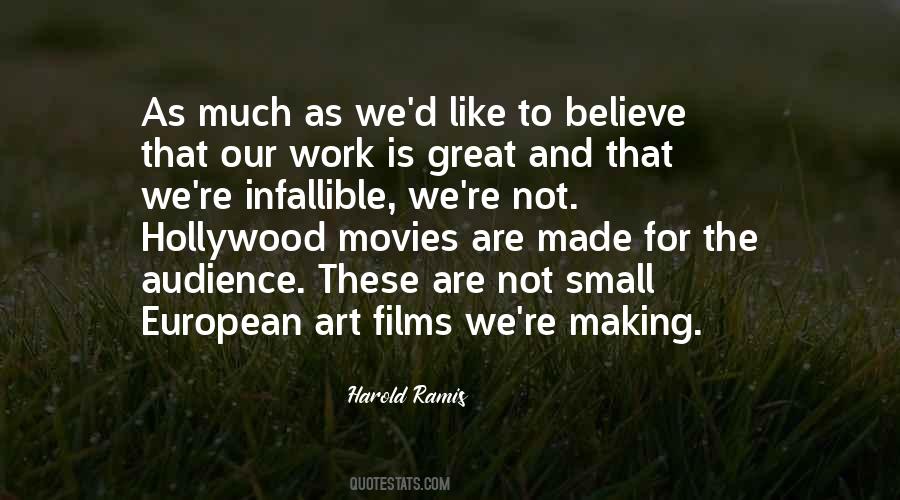 Quotes About Great Movies #183258