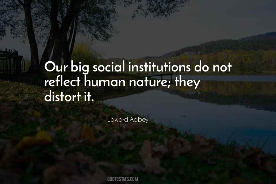 Human Nature Nature Quotes #33096