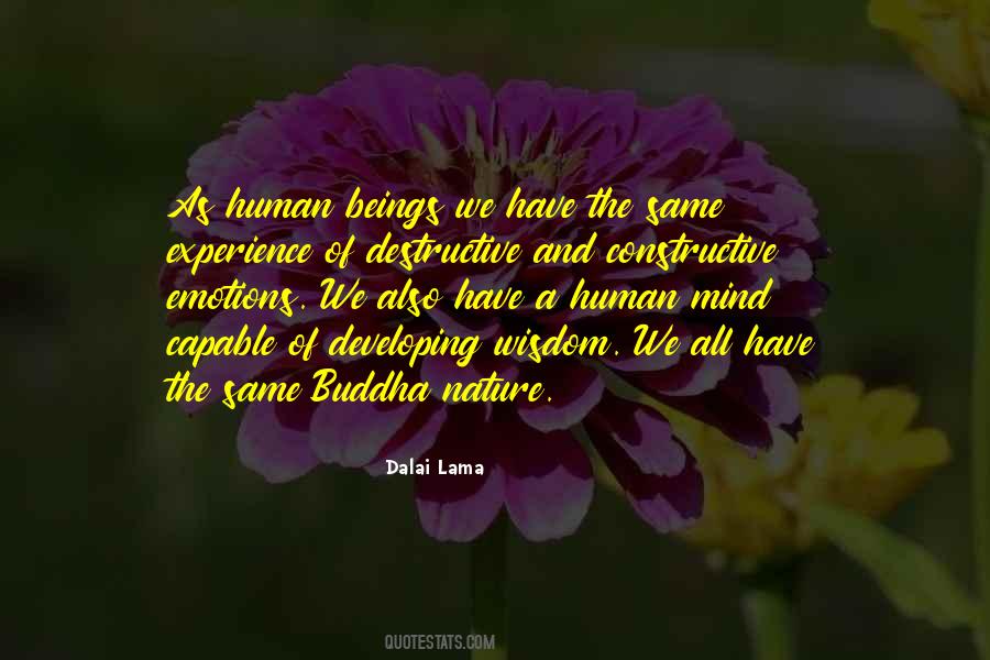 Human Nature Nature Quotes #561